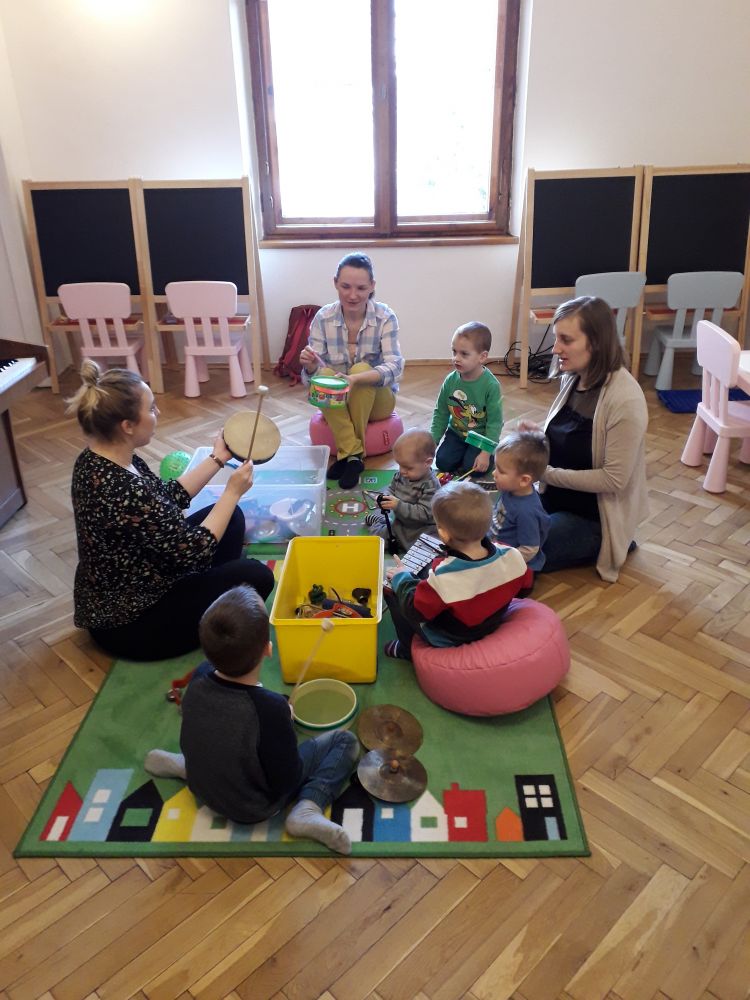 Warsztaty Muzyczne dla dzieci w wieku 4-6 z opiekunami